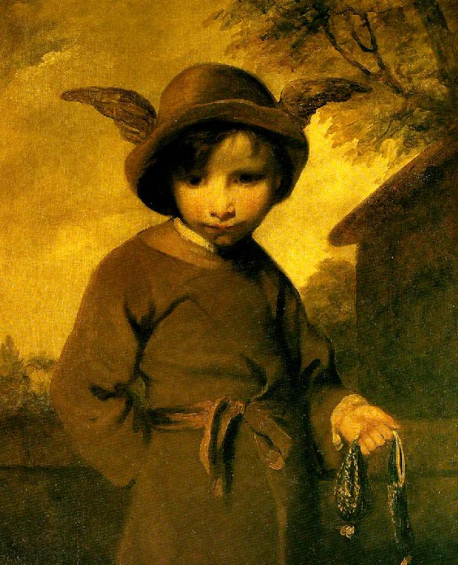 Sir Joshua Reynolds mercury as cut purse China oil painting art